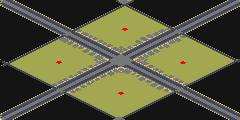 Fatal 4-Way - Red Alert 2 Map Preview Image